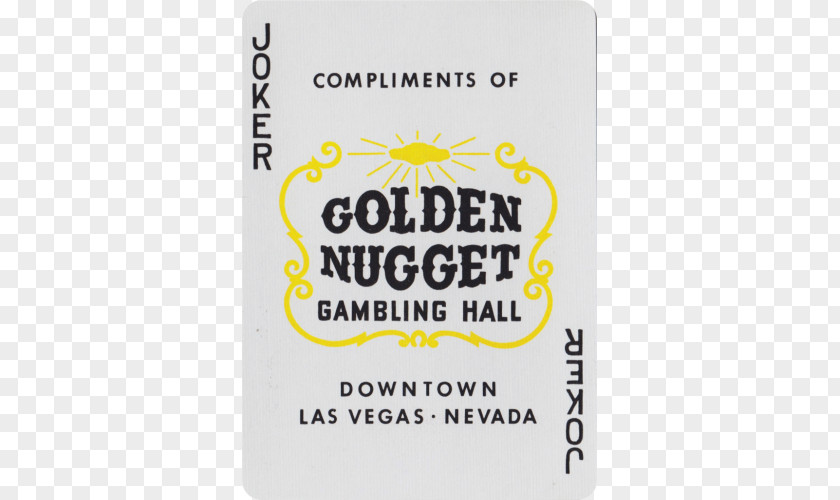 Golden Nugget United States Playing Card Company Joker Game Ace PNG