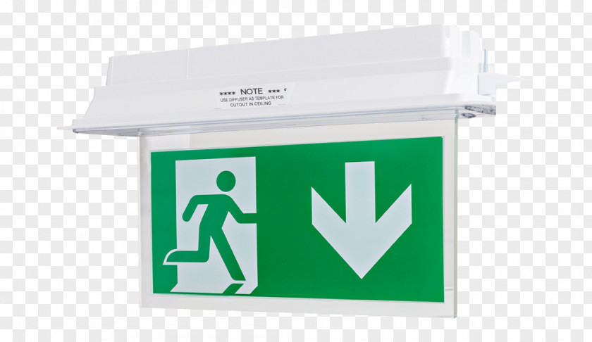 Hanging Version Exit Sign Emergency Safety PNG