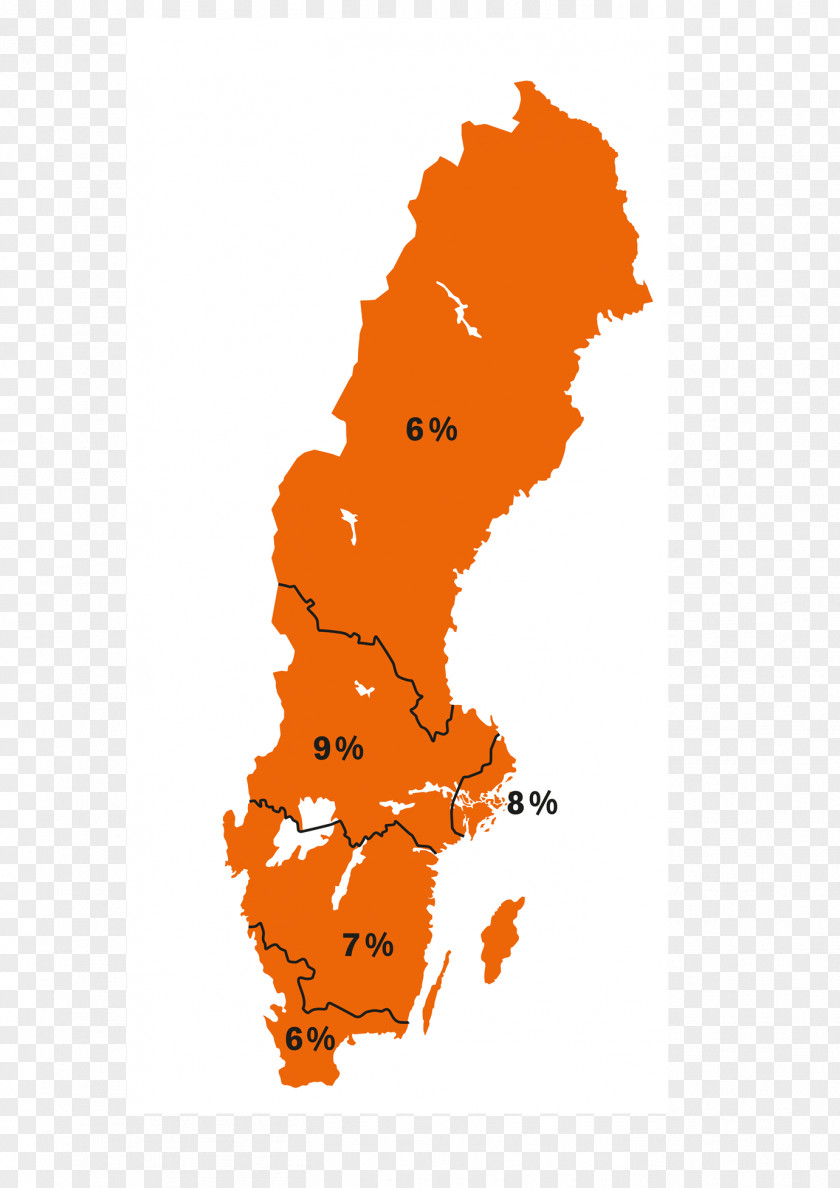 Map Sweden PNG