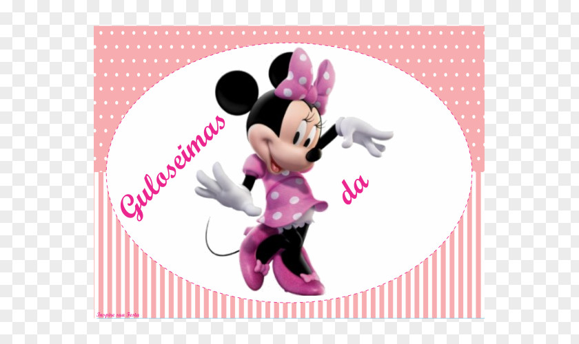 Minnie Mouse Mickey Birthday Party Wedding Invitation PNG
