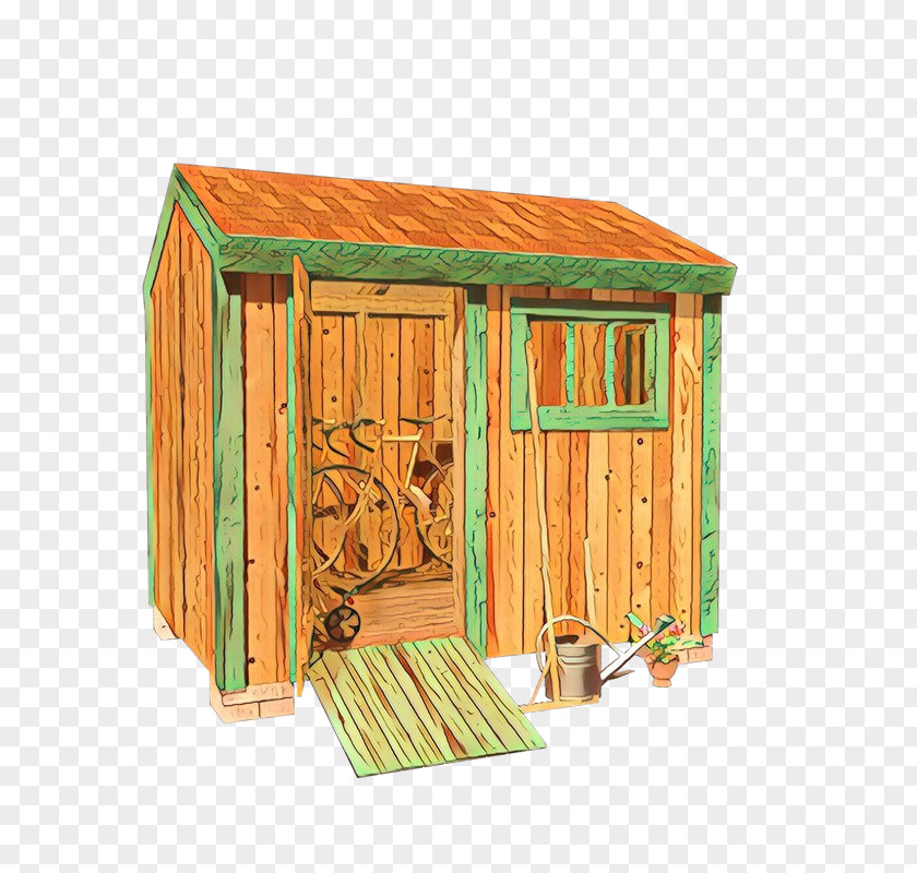 Shed Garden Buildings Wood Log Cabin Outdoor Structure PNG