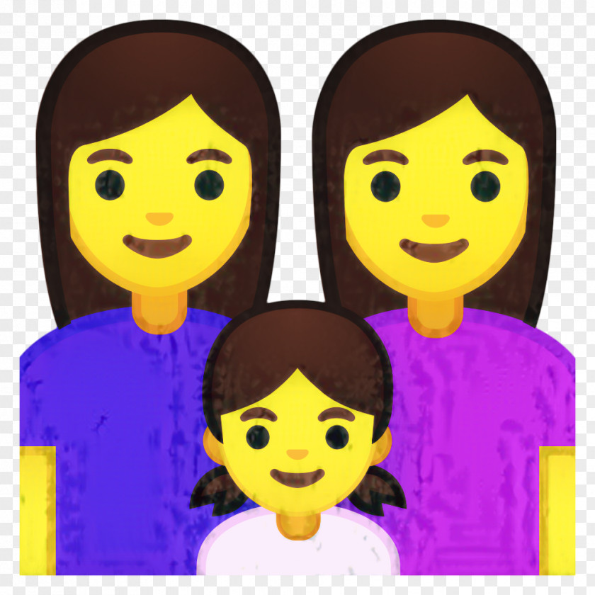 Style Child Happy Family Cartoon PNG