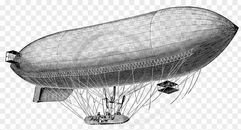 Aircraft Airship Zeppelin Blimp PNG