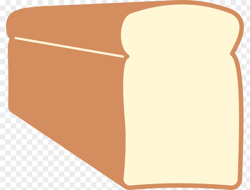 Cartoon Long Brown Bread Toast White Garlic Loaf PNG