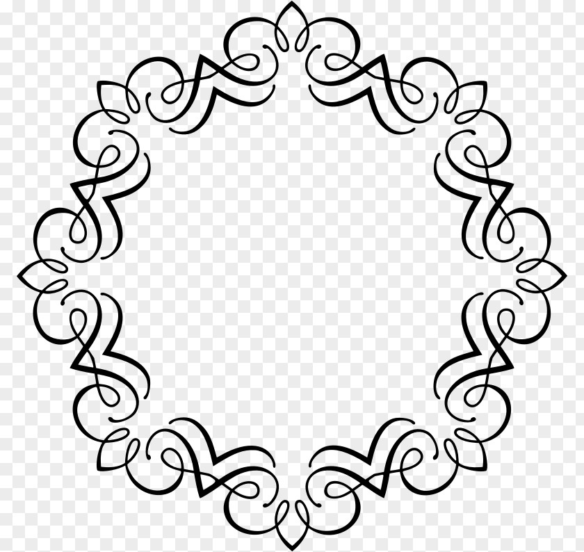 Circle Border Black And White Royalty-free Clip Art PNG