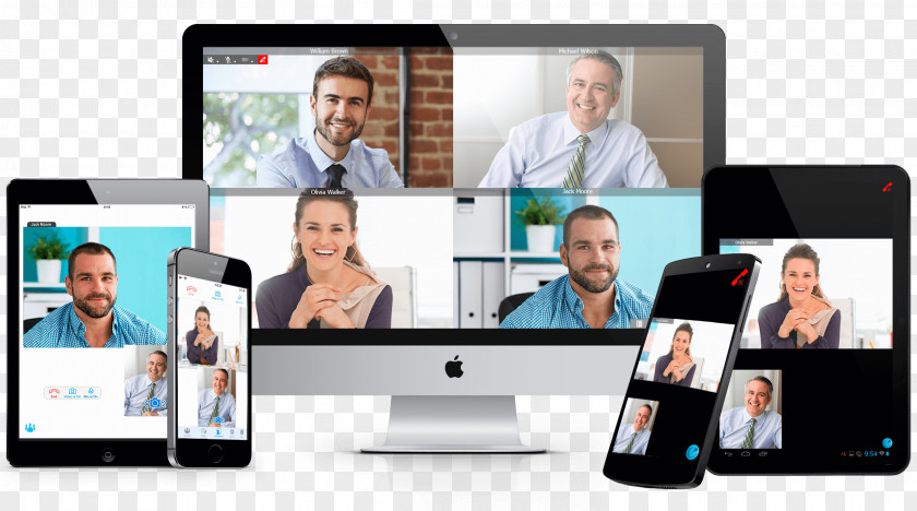 Conference Videotelephony Web Conferencing TrueConf Computer Software Jitsi PNG