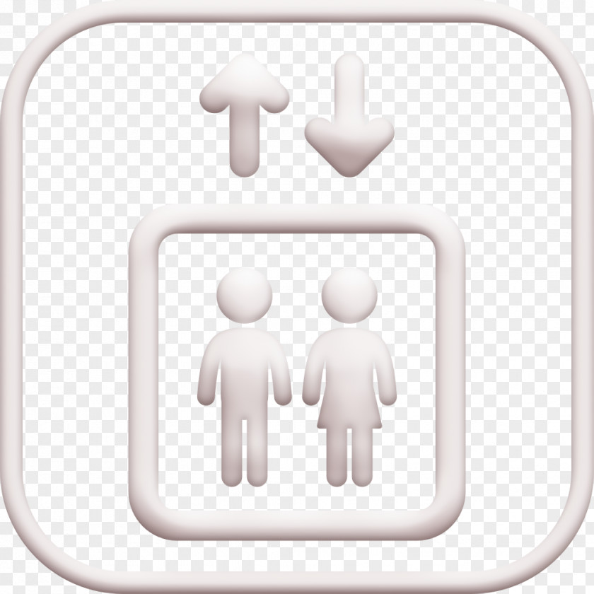 Elevator Icon Indications Lift Sign PNG