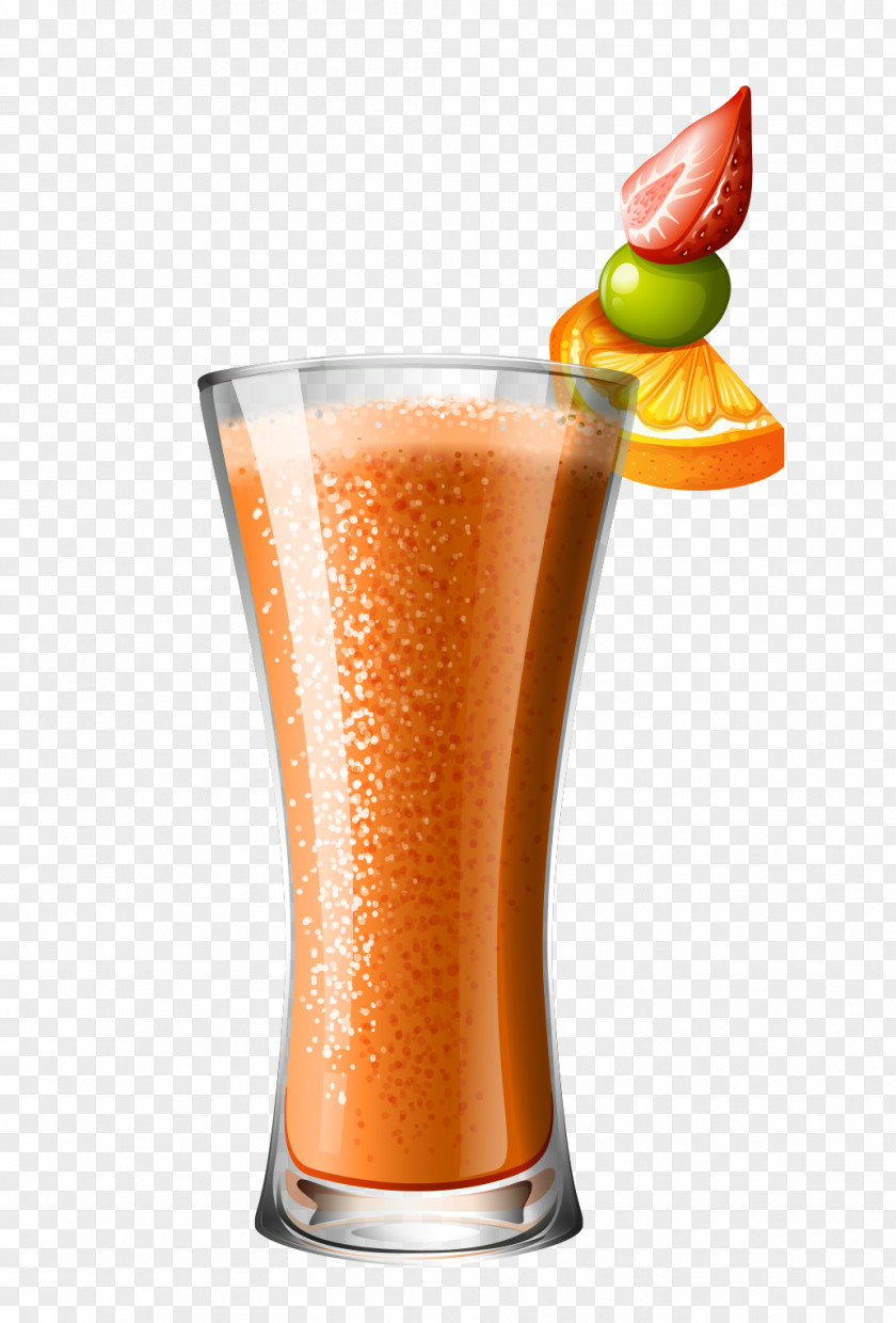 Fruit Juice Smoothie Orange Non-alcoholic Mixed Drink PNG