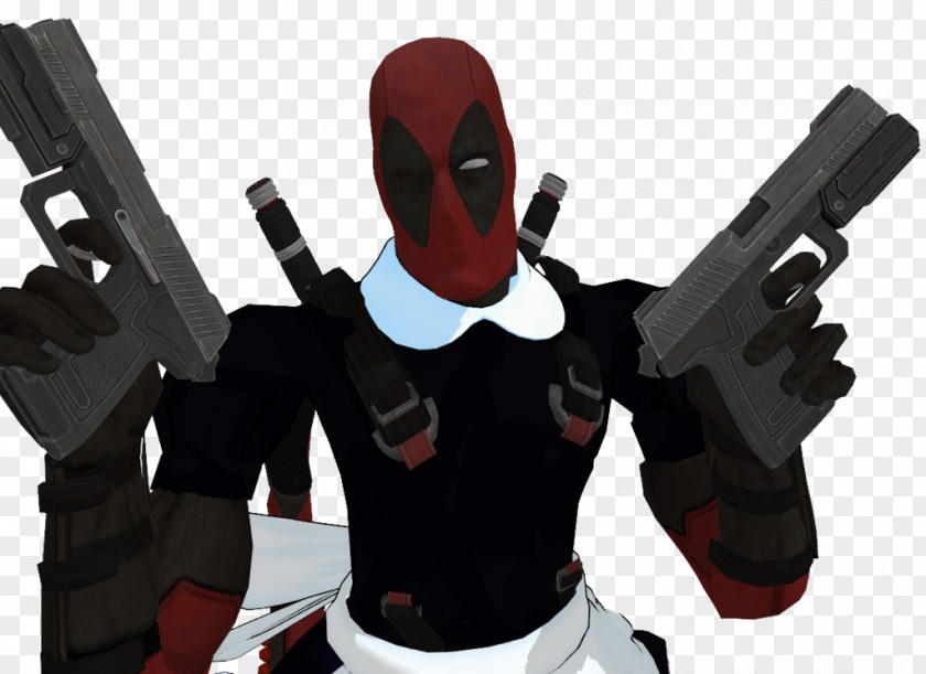 Maid Deadpool French Character Dress Sweater PNG