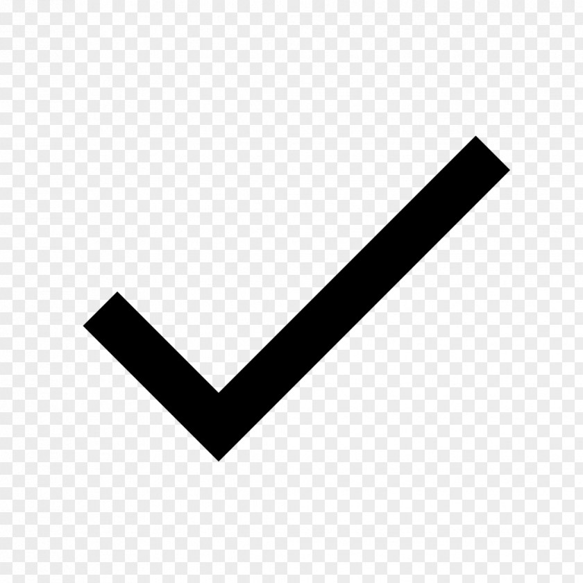 Material Check Mark Icon Design Download PNG