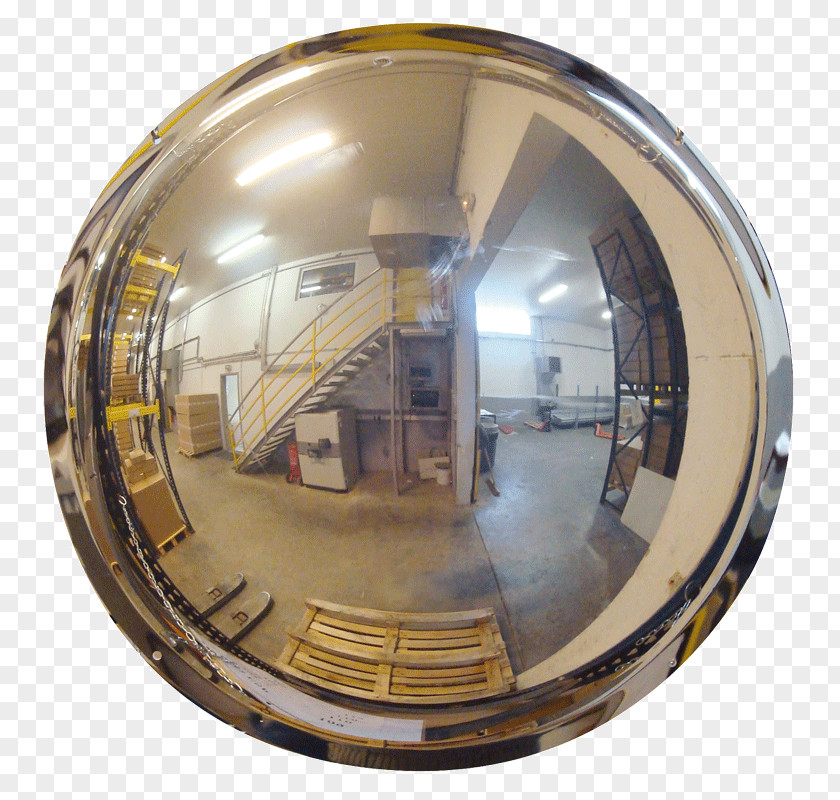 Mirror Curved Wall Sphere Konvexspiegel PNG