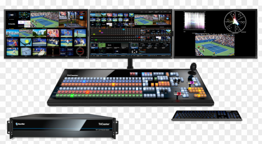 NewTek 4K Resolution Network Device Interface Streaming Media Broadcasting PNG