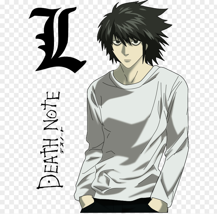 8 Bit Character Light Yagami Ryuk Death Note PNG