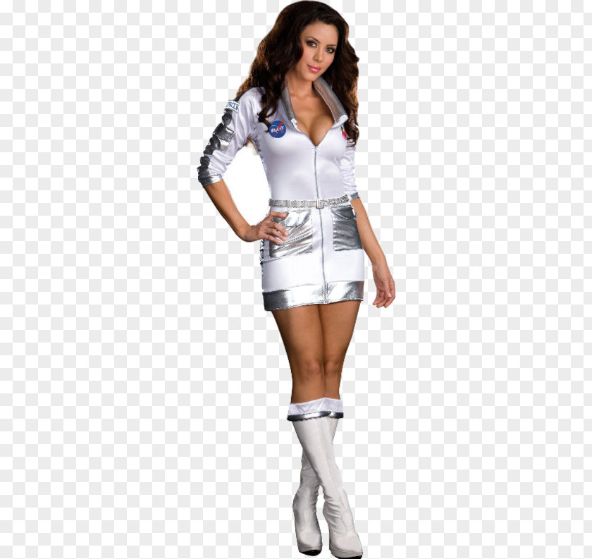 Astronaut Halloween Costume Woman Space Suit PNG