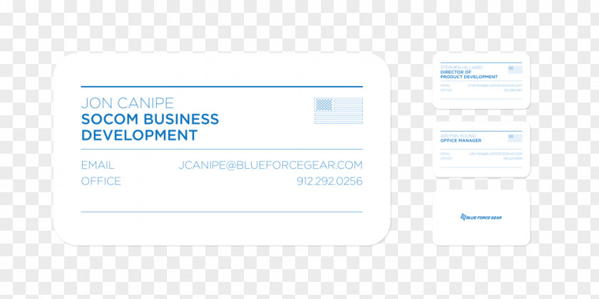 Business Card Blue Industry Brand Logo PNG