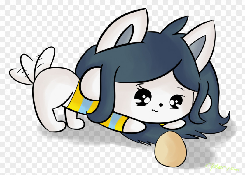 Cat Tem Shop (Undertale Remix) Boiled Egg PNG