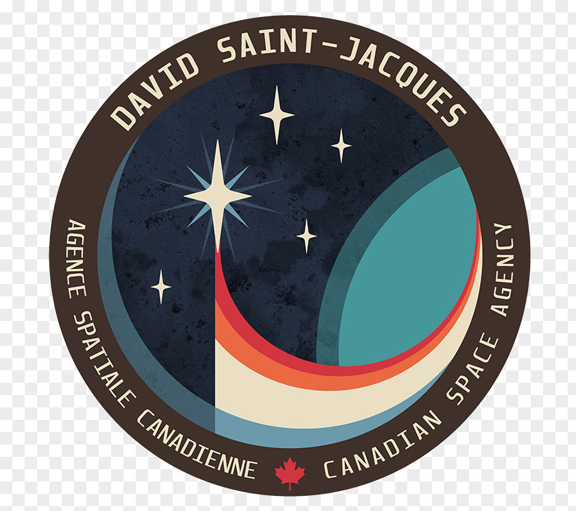 International Space Station Mission Patch Guerilla Media Canadian Agency Mark Stephen Lowry, Esq. PNG