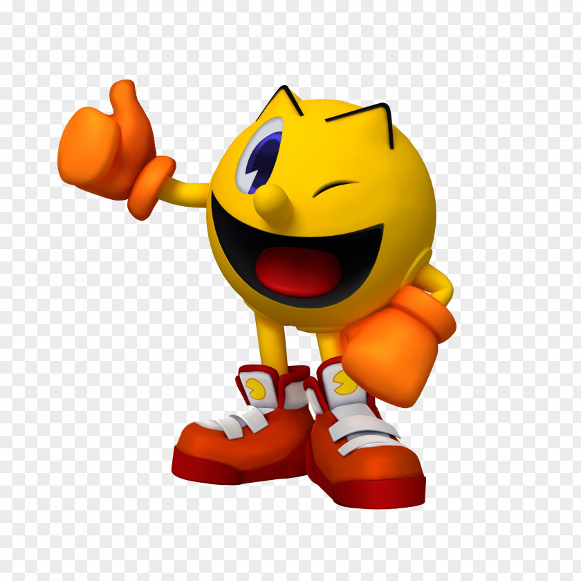 Pac-Man Transparent Image Party Super Smash Bros. For Nintendo 3DS And Wii U Ms. Worlds Biggest PNG