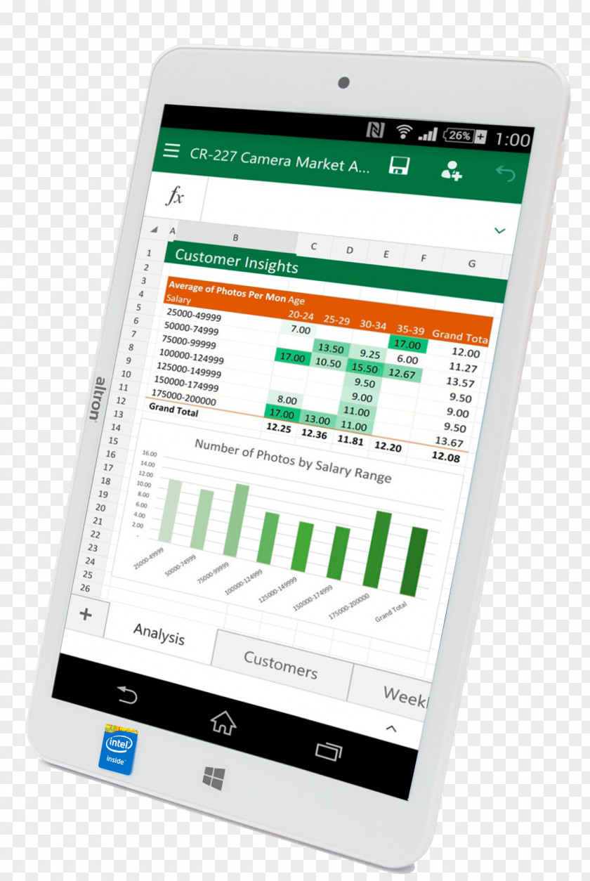 Smartphone Mobile Phones Handheld Devices Android Microsoft Excel PNG