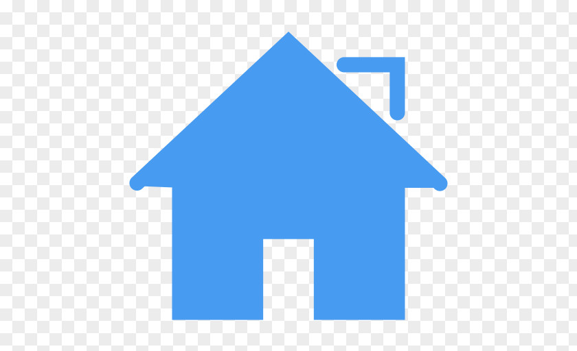 Symbol Electric Blue House PNG