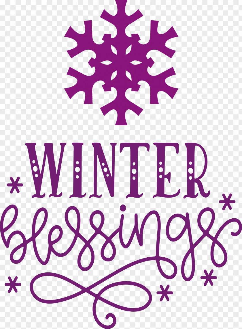 Winter Blessings PNG