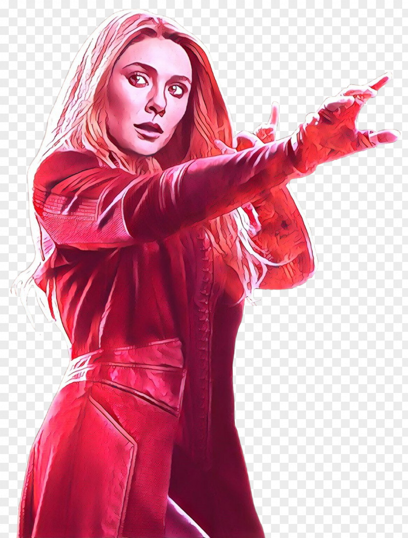 Gesture Red Costume Design RED.M Character PNG