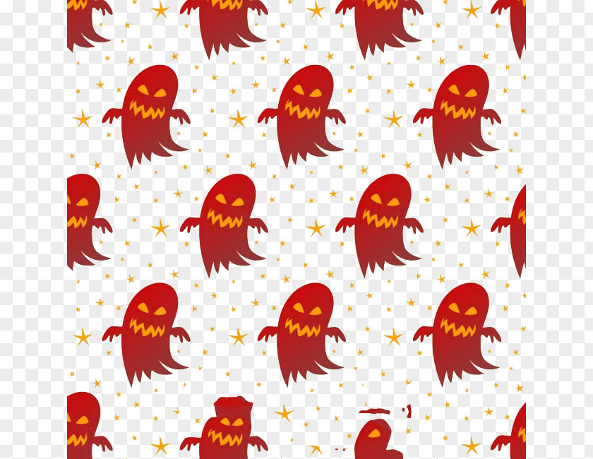 Ghost Design Patterns Halloween PNG