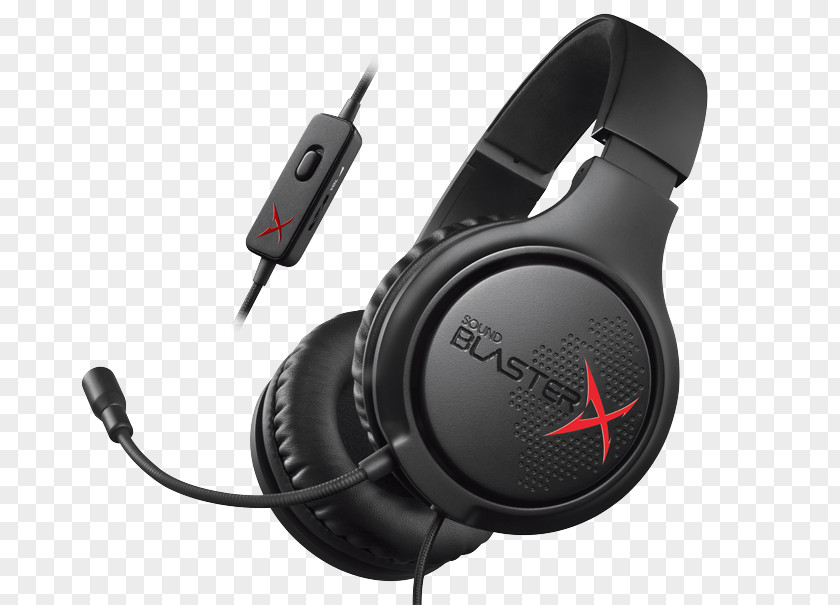 Headphones Creative Labs Mobile Headsets P5 Monaural Sound Blasterx 100 Gr Technology BlasterX H5 PNG