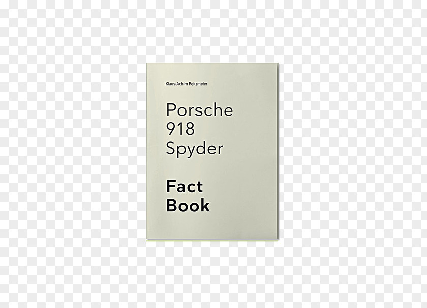 Porsche 918 Spyder Brand Font PNG