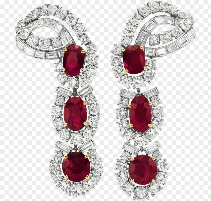 Ruby Elizabeth Taylor Diamond Ring Jewellery PNG