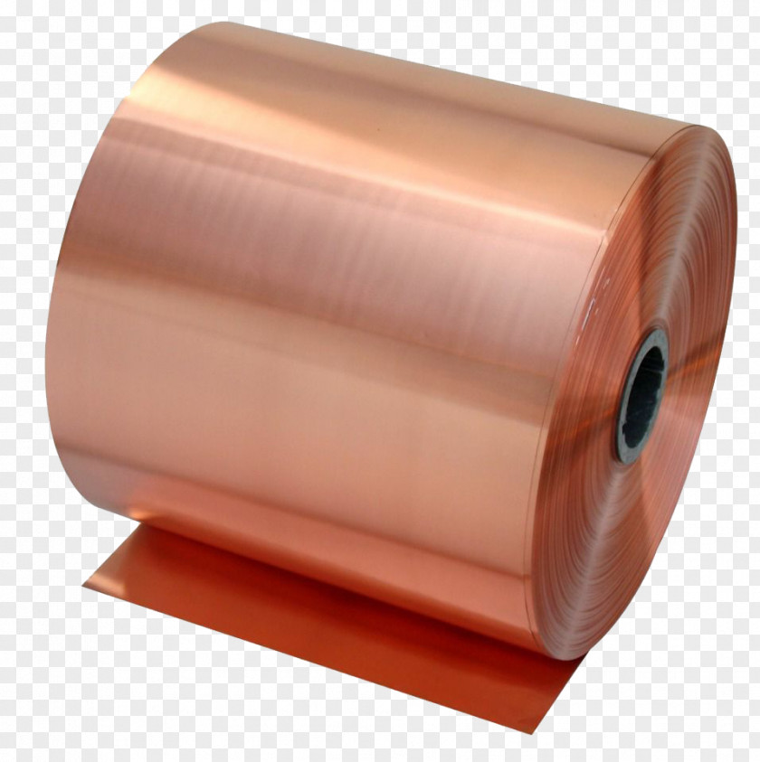 Metallic Copper Tape Beryllium Bronze Sheet Metal PNG