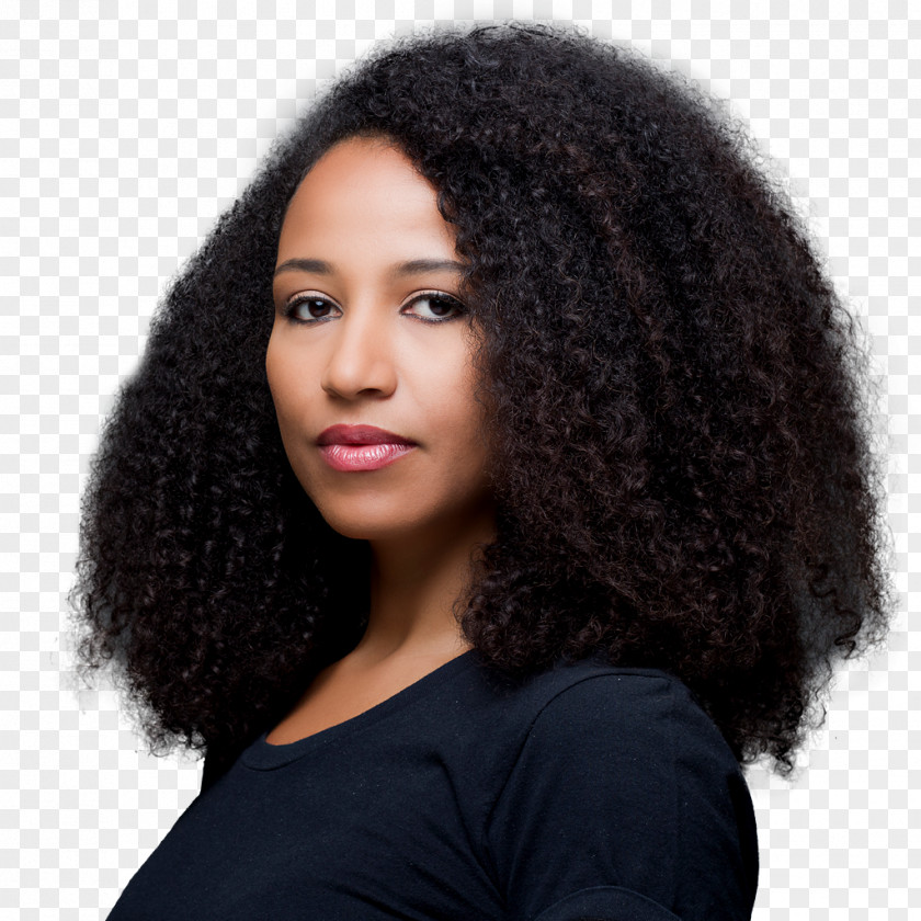 Minna Salami Afro Jheri Curl Hair Coloring PNG