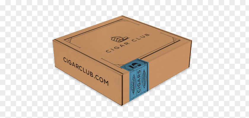 Mockup Box Cigar Subscription Business Model PNG