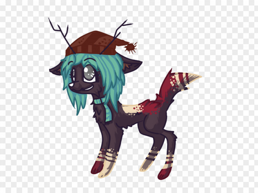 Reindeer Horse Demon PNG