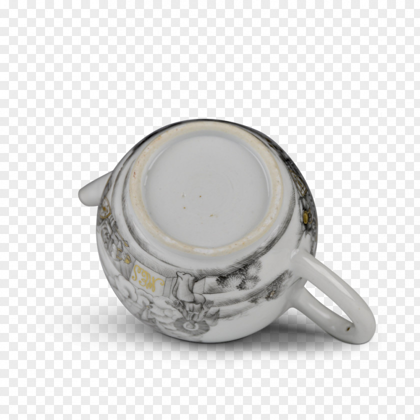 Silver Coffee Cup Lid Teapot PNG