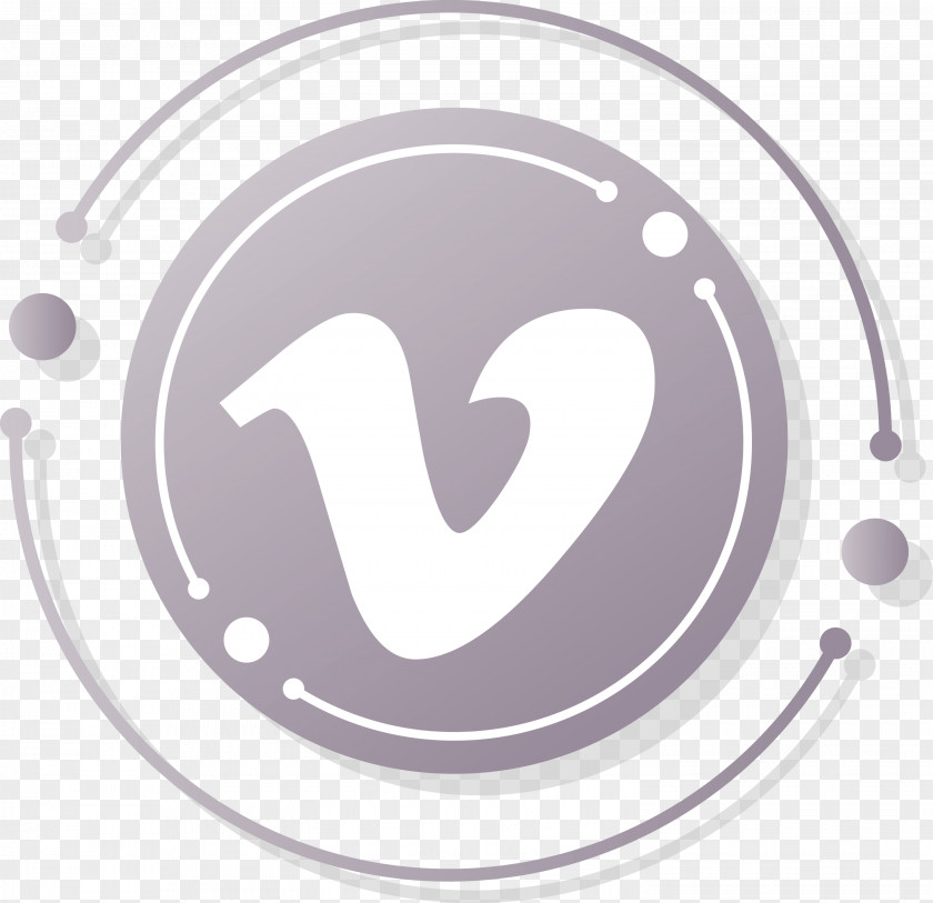 Vimeo Icon V Letter Logo PNG
