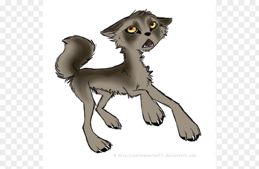 Cartoon Wolf Dog Droopy Whiskers Drawing PNG