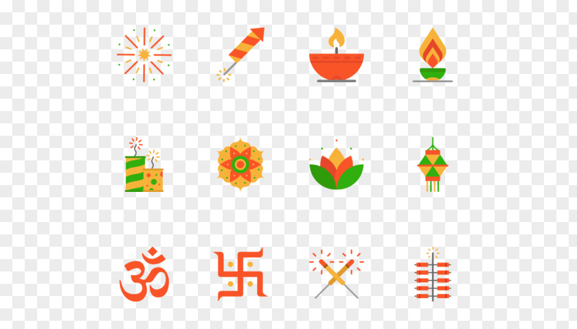 Diwali Vector Logo Clip Art PNG