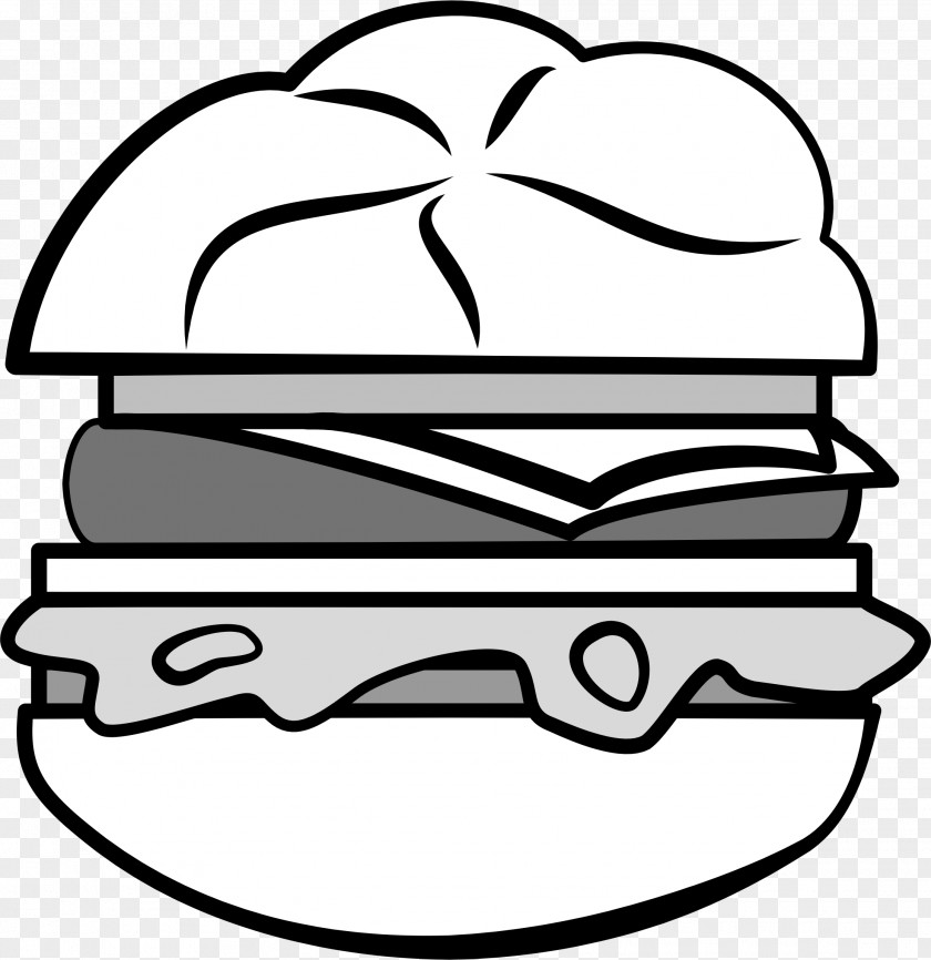 Hamburger Cheeseburger Slider Drawing Food PNG