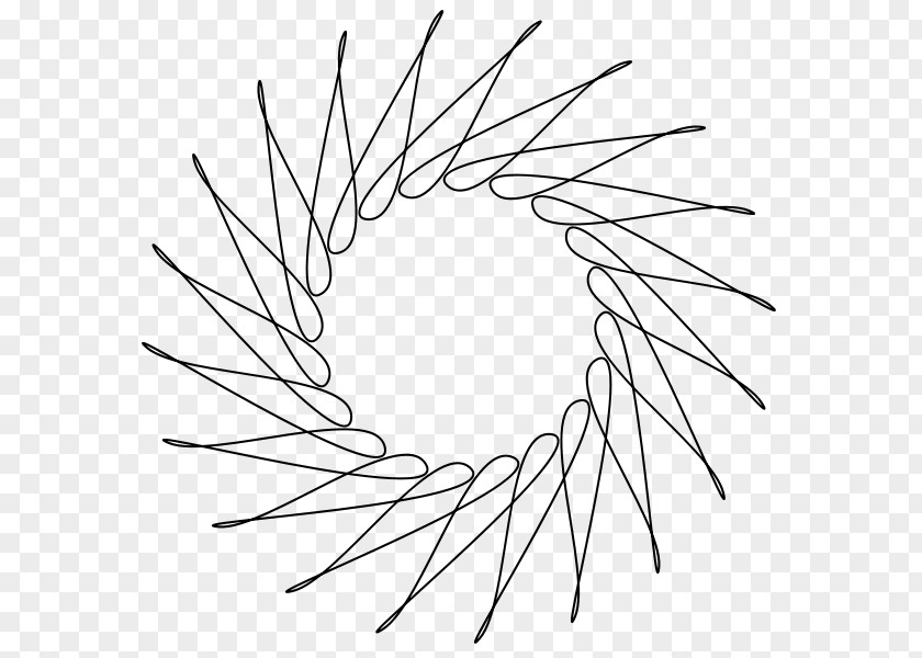Star Draw Twig Plant Stem Leaf Line Art Clip PNG