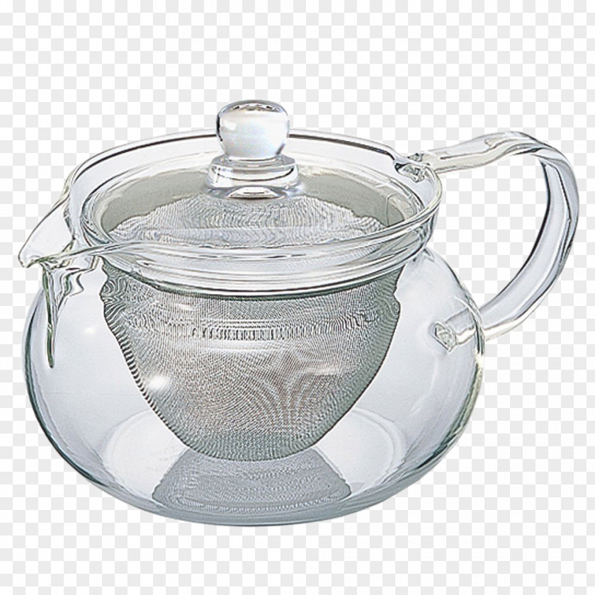 Tea Green Hario Chacha Kyusu Maru Teapot PNG