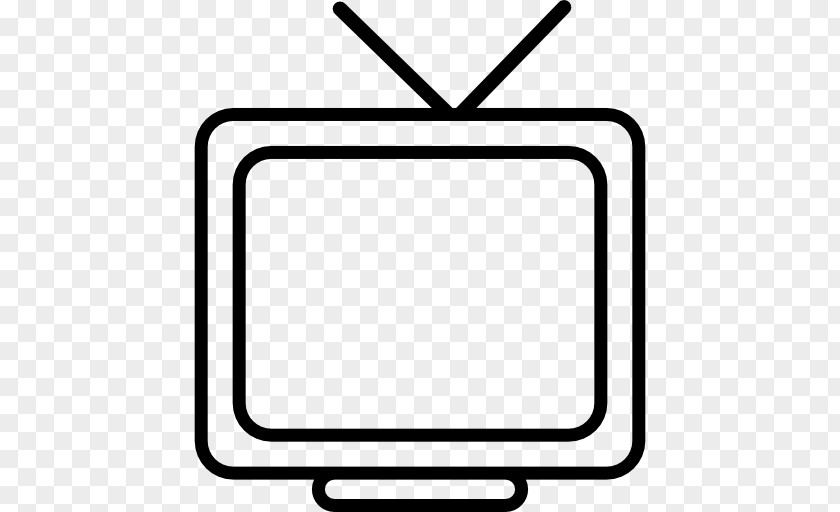 Television Clip Art Black And White PNG