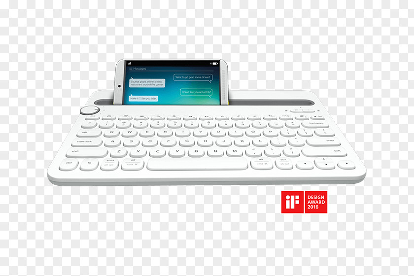 Laptop Computer Keyboard Mouse Logitech Multi-Device K480 PNG