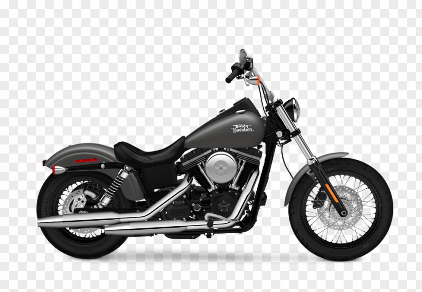 Motorcycle Harley-Davidson Street Super Glide Bobber PNG