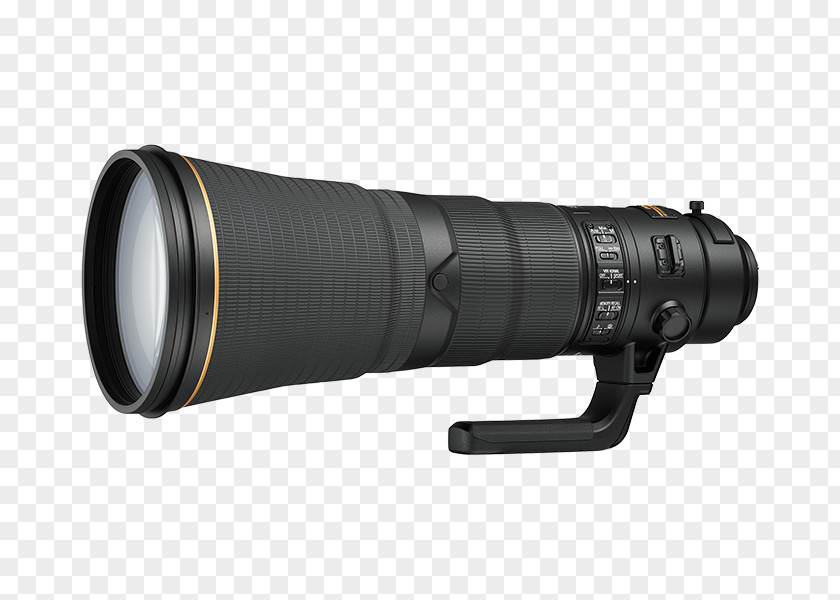Nikon DX Format Nikkor AF-S Telephoto Zoom 600mm F/4.0E FL ED VR 35mm F/1.8G Camera Lens PNG