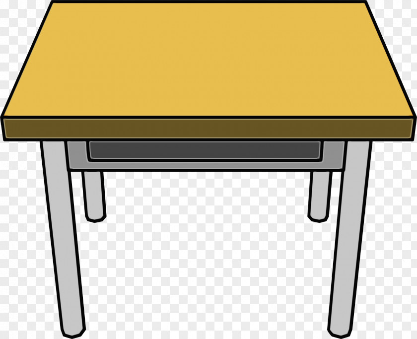 Stool Coffee Table Watercolor Drawing PNG