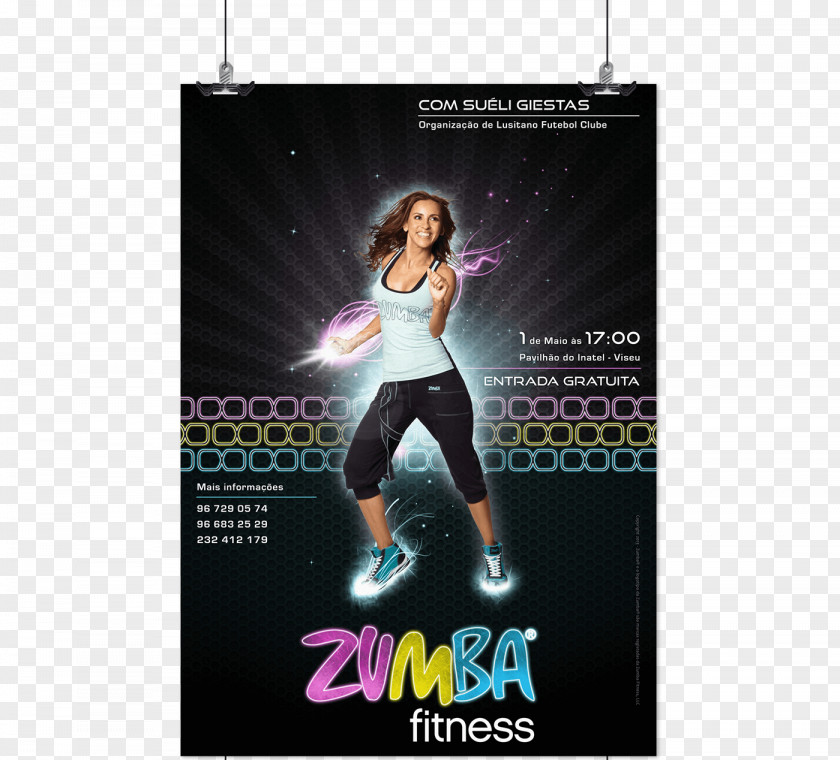 Zumba Poster Advertising Dance PNG