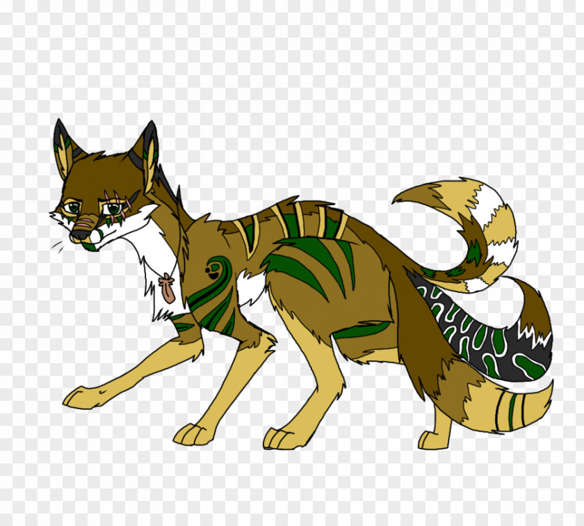 Cat Red Fox Illustration Cartoon Fauna PNG