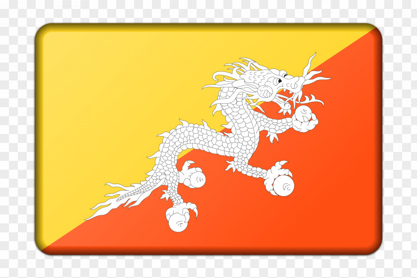 Flag Of Bhutan Druk Symbol PNG