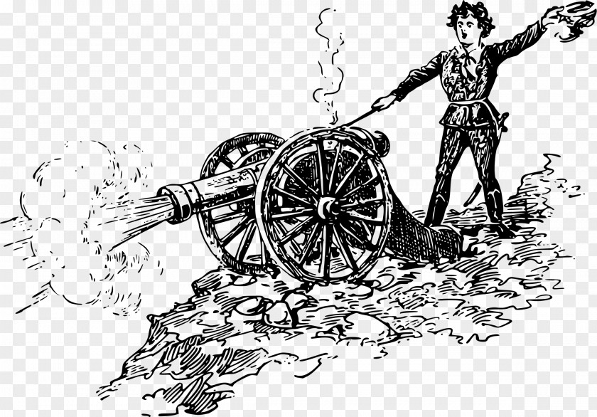 Gunpowder Artillery Cannon United States Clip Art PNG